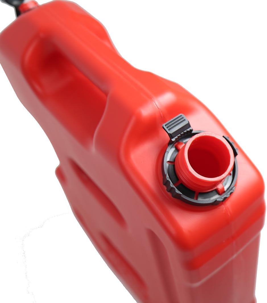 Boltt | 10L Slim Fuel Tank Can - Petrol & Diesel Container for Off-Road, ATV, Motorcycle, Tractors, Long Drives | Universal Car & Bike Fuel Storage