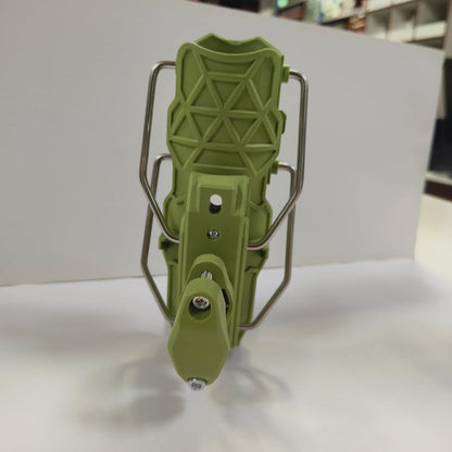 CAGE SERIES - Motorcycle Water Bottle Adjustable Rack/Holder  2.0 | 360° Rotation Adjust - ( UNIVERSAL) - GREEN