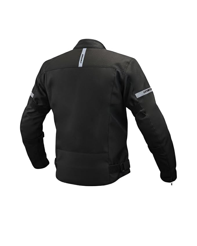 Cramster by Rynox Viper Jacket ( CE LEVEL 2 CERTIFIED ) - Motorcycle Riding Jacket | Impact Protection | Abrasion Resistance