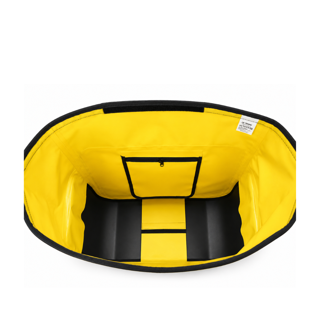 TAANC Terra Series Waterproof Motorcycle Saddle Bags 30L x 2 – Adventure Touring Side Luggage Bags – Yellow