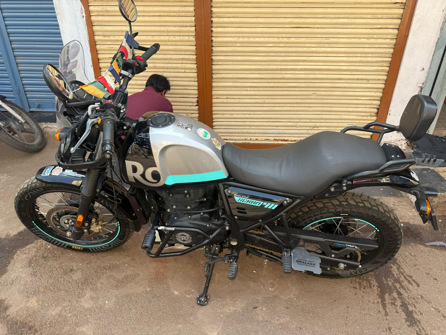 RE SCRAM 411 BRASS O RING CHAIN SPROCKET KIT