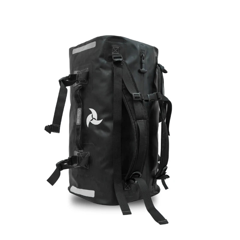 Raida DryPorter Motorcycle Waterproof Tail Bag | Black | 40 litre | Backpack & Duffle Bag