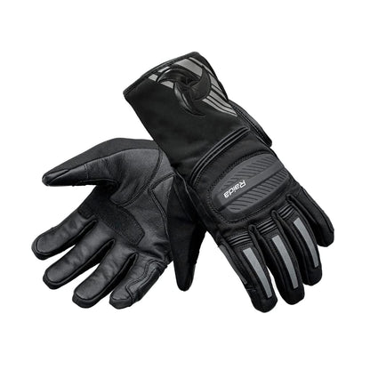 Raida Polyester Alps Cycling Waterproof Gloves | 3M Thinsulation | Touchscreen Compatible | TPR Palm Sliders ,Black