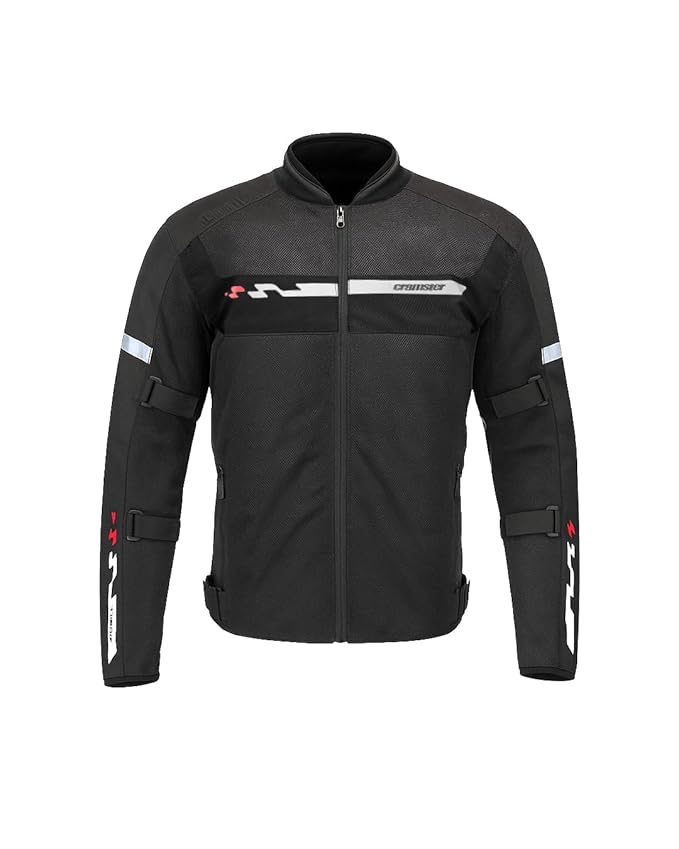 Cramster by Rynox Viper Jacket ( CE LEVEL 2 CERTIFIED ) - Motorcycle Riding Jacket | Impact Protection | Abrasion Resistance