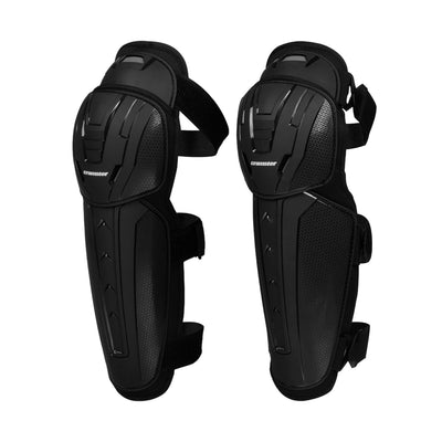 Cramster ( By RYNOX ) Rage Bionic Impact Protection Motorcycle Sports Riding Knee Guard - Black