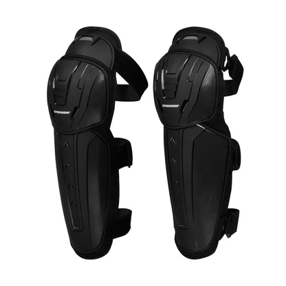 Cramster ( By RYNOX ) Rage Bionic Impact Protection Motorcycle Sports Riding Knee Guard - Black