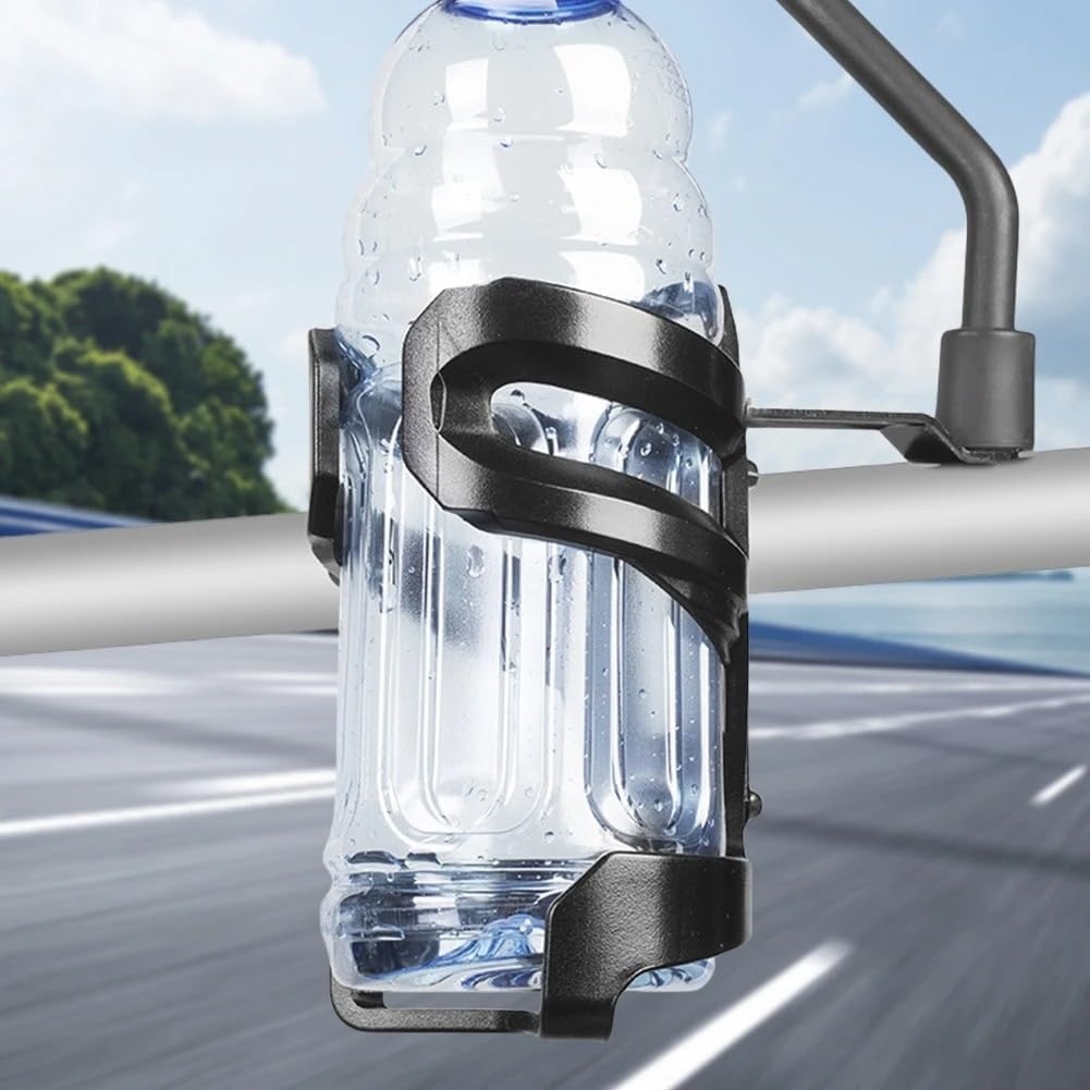 Boltt Series | Motorcycle Water Bottle Detachable and Expandable  Rack/Holder  360° Rotation Adjust - ( UNIVERSAL)