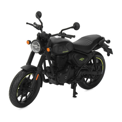 Royal Enfield Hunter 350 Scale Model | 1:12 Diecast Metal & Plastic | Working Suspension&Side Stand | Steerable Handlebars | Free-Rolling Wheels| Authentic Mirrors|Collectors Essential Graphite Grey