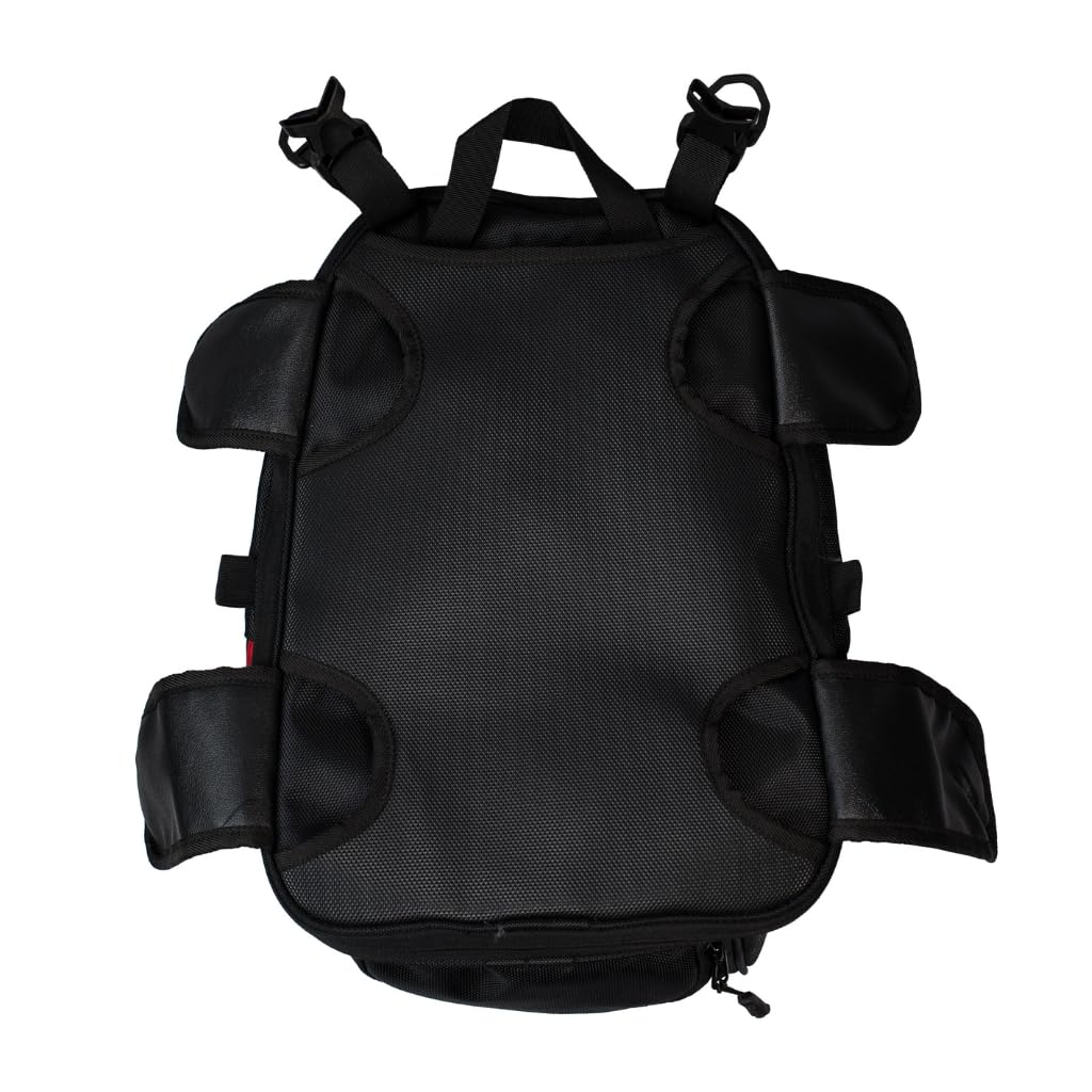 Raida Compass K28 Motorcycle Tank Bag | 23L + 5L Expandable | Detachable GPS Pocket | Hydration Bladder Compatible | Backpack Convertible | 1680D Ballistic Fabric | Strong Magnetic Mounting
