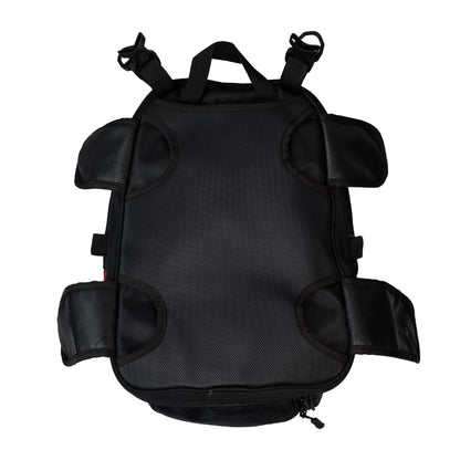 Raida Compass K28 Motorcycle Tank Bag | 23L + 5L Expandable | Detachable GPS Pocket | Hydration Bladder Compatible | Backpack Convertible | 1680D Ballistic Fabric | Strong Magnetic Mounting