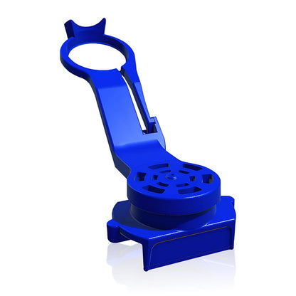 Motorcycle Chain Oiler Spray Attachment for Chains I Universal Chain Lubrication Tool for Bike Maintenance I Fits Any Chain Lube Can I Nozzle Sprayer Dispenser (Blue)