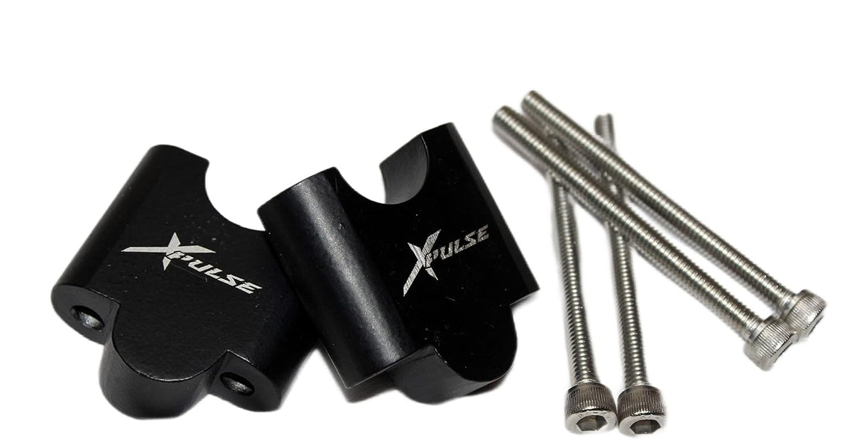 X Pulse Handle Riser Hero Xpulse 200 Handlebar Riser / Handlebar Height Raiser Clamps - BLA ...