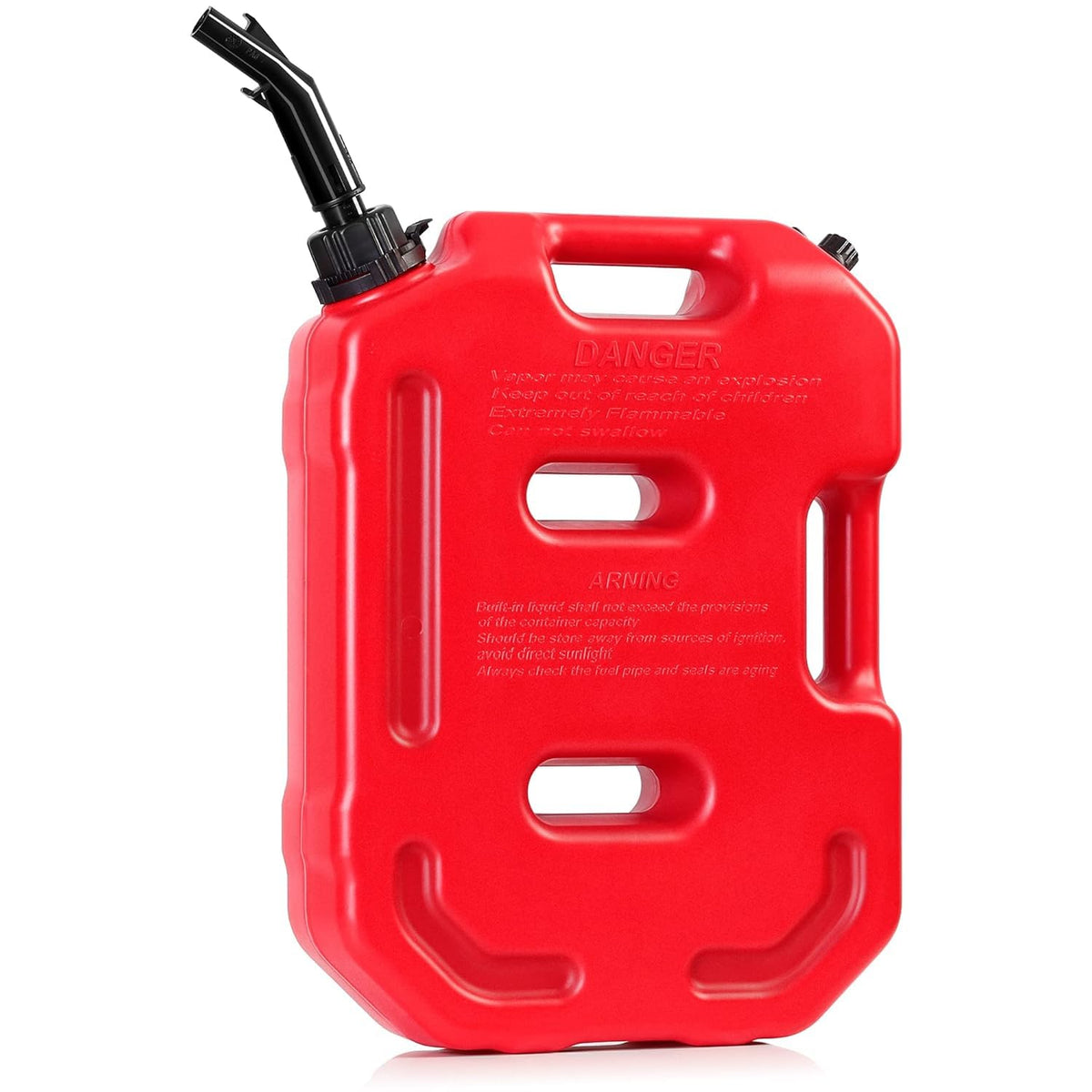 Boltt | 10L Slim Fuel Tank Can - Petrol & Diesel Container for Off-Road, ATV, Motorcycle, Tractors, Long Drives | Universal Car & Bike Fuel Storage