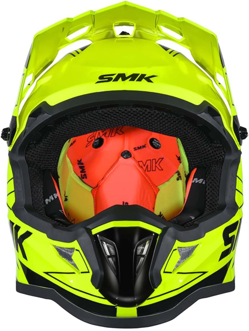 SMK Allterra Slope Off Road NEON Helmet for Bikers – GL420 helmet highlight 