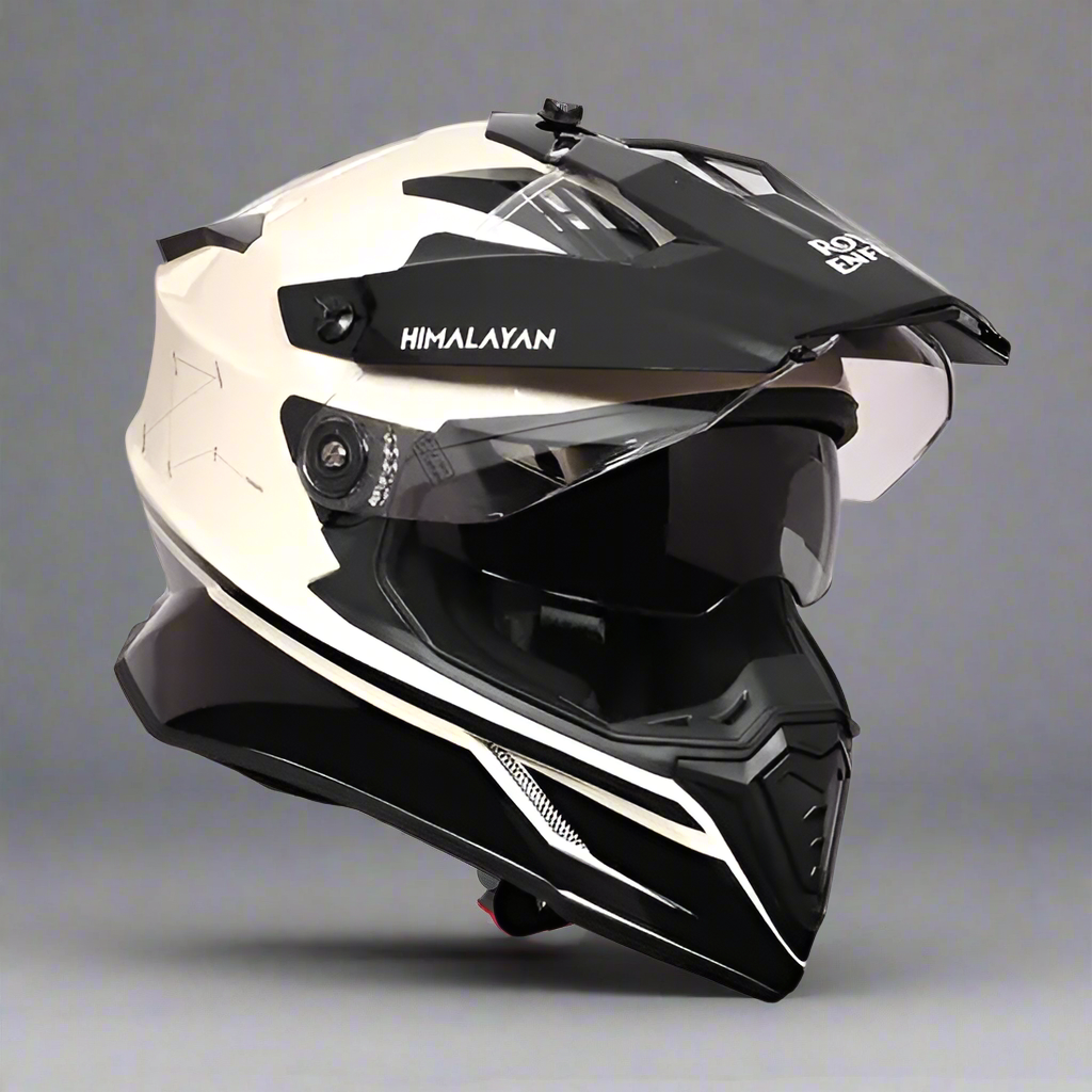 ROYAL ENFIELD OFF ROADING MOTO CROSS OPTIMUS DUAL SPORT HELMET - KAZA BROWN