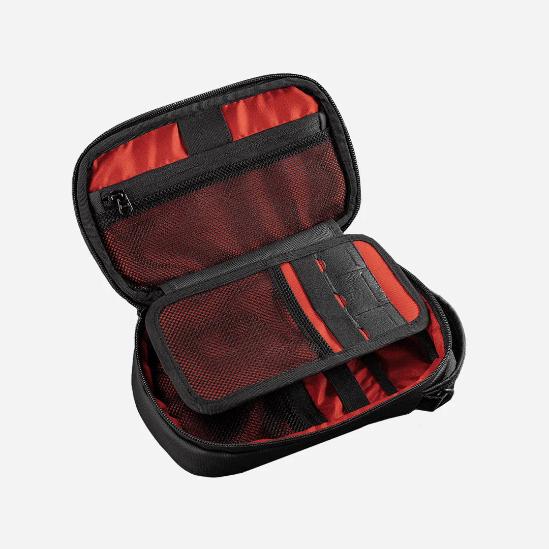 Carbonado EVA Hard Shell Protective Tech/Gadget Portable Organiser, Multi-Purpose Pouch and Travel Accessory,Black