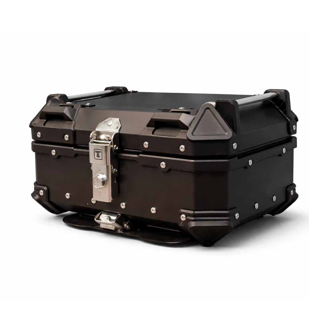 TAANC Urban Swift Top Box – Stealth Black | 22L Compact WP Motorcycle Storage Box for Daily Use