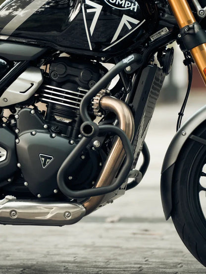 Triumph Speed 400/ Speed 400 T4 Thanos Crash guard With Slider | LEGUNDARY CUSTOMS