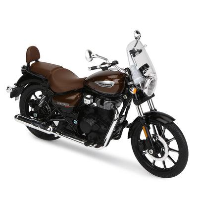 RE METEOR 350 COLLECTIBLE MINIATURE BIKE - NEBULA BROWN (SCALE MODEL 1:12)