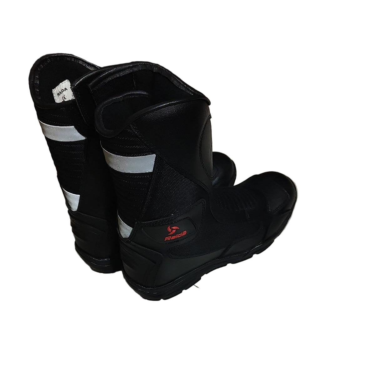 Raida Discover Motorcycle Boots | Ankle & Shin Protection | Anti-Slip Sole | Durable Build