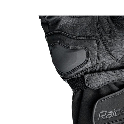 Raida Polyester Alps Cycling Waterproof Gloves | 3M Thinsulation | Touchscreen Compatible | TPR Palm Sliders ,Black