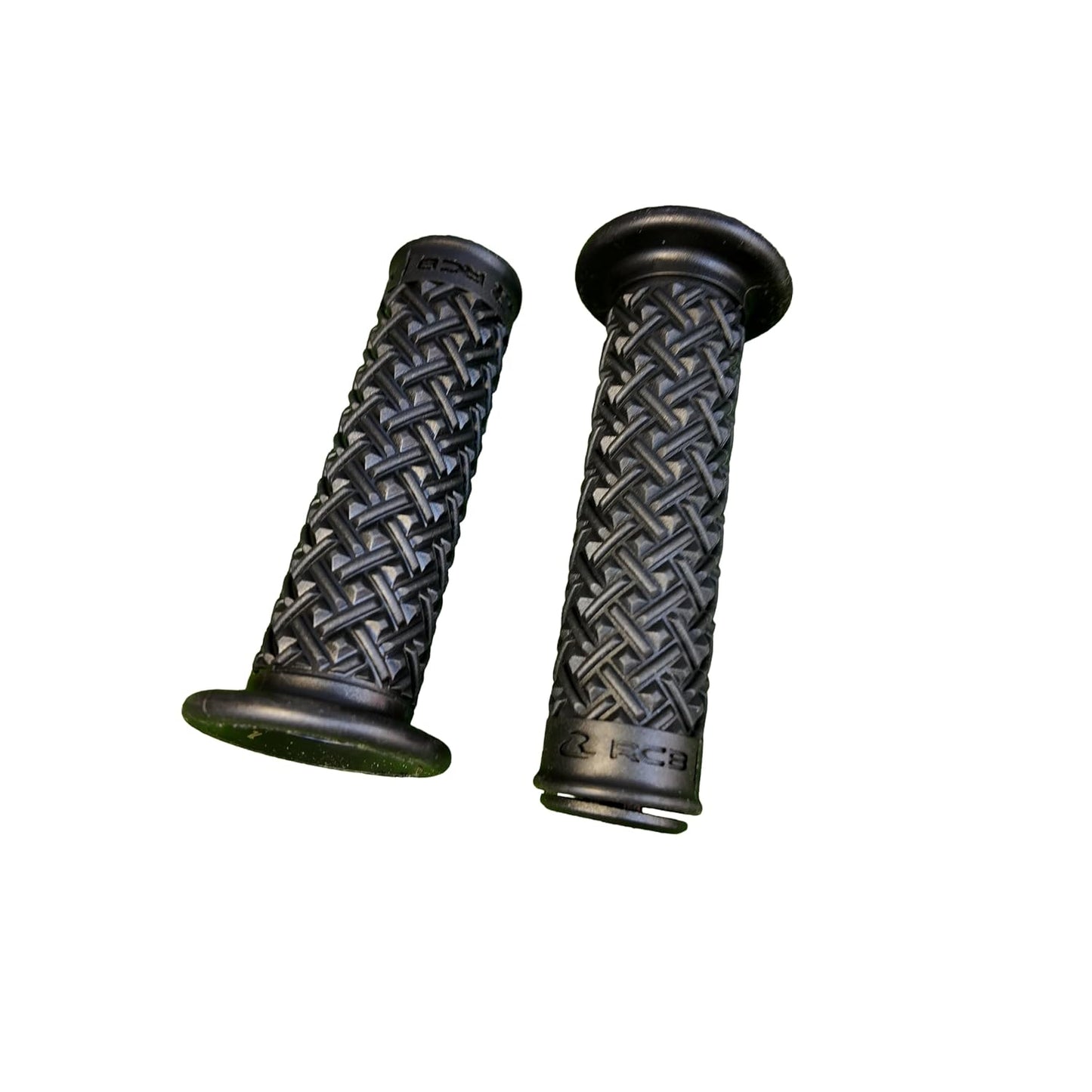 RCB  Nagamaki Handle Grip Set Black Bike Handle Bar Grip usable Compatible for Universal | Enhances Performance, Comfort & Stylish Look