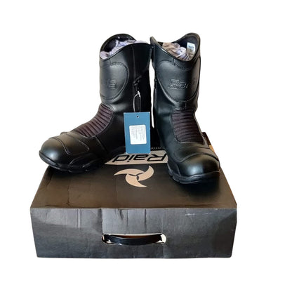 Raida Discover Motorcycle Boots | Ankle & Shin Protection | Anti-Slip Sole | Durable Build
