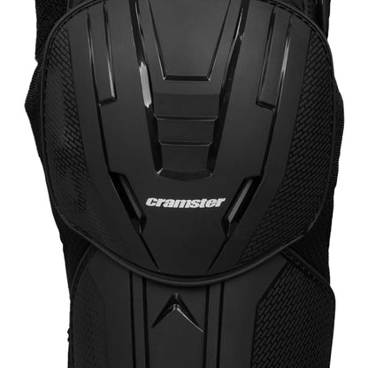 Cramster ( By RYNOX ) Rage Bionic Impact Protection Motorcycle Sports Riding Knee Guard - Black