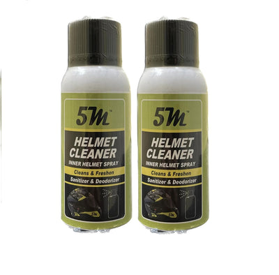 5m Antibacterial Helmet Foam Cleaner Spray (120ml*2) - PACK OF 2