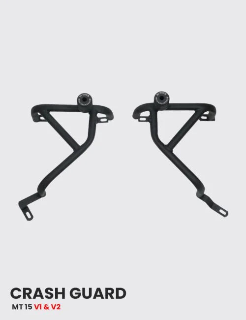 Mt15 V1.0 & V2.0 Crash Guard with Metal Sliders – BLACK – SB 523