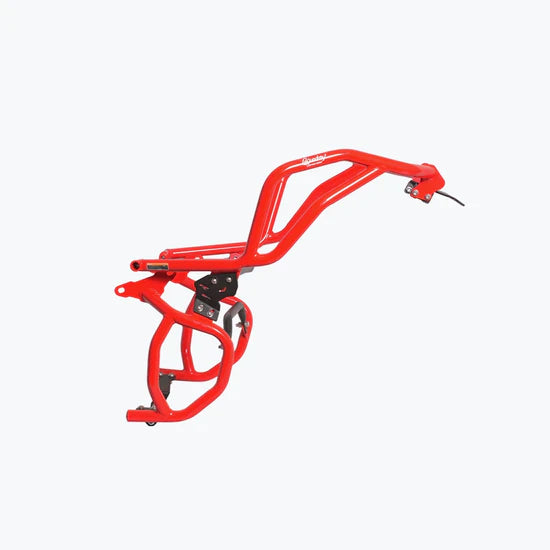 TVS APACHE RTX 300 RAPTOR CRASH GUARD UPPER & LOWER SET RED | LEGUNDARY CUSTOMS