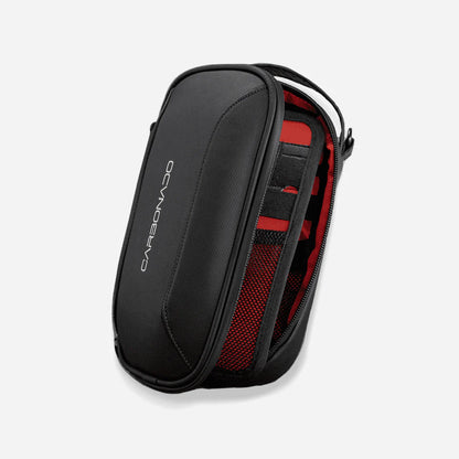 Carbonado EVA Hard Shell Protective Tech/Gadget Portable Organiser, Multi-Purpose Pouch and Travel Accessory,Black