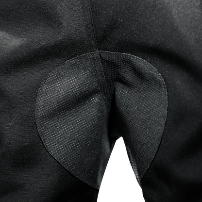 Raida Rover Motorcycle Riding Pant |Level 2 Protection | Cargo Pockets | Rain & Thermal Liner Included -  Black