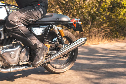 Royal Enfield Continental GT 650 / Interceptor 650 Twins Polish Finish - Long Type PoweRage Performance Slip-On Exhaust