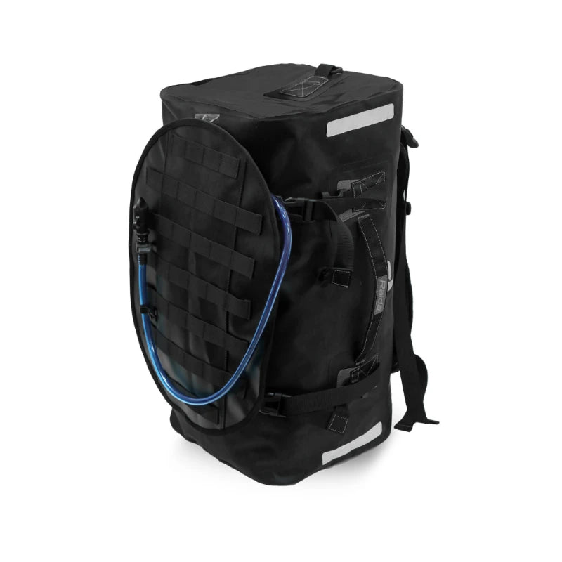Raida DryPorter Motorcycle Waterproof Tail Bag | Black | 40 litre | Backpack & Duffle Bag