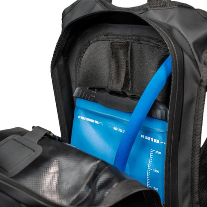Raida Dryporter Waterproof Hydration Bag |10L Capacity | IPX5 Rated | Tool Kit Organizer Included - BLACK