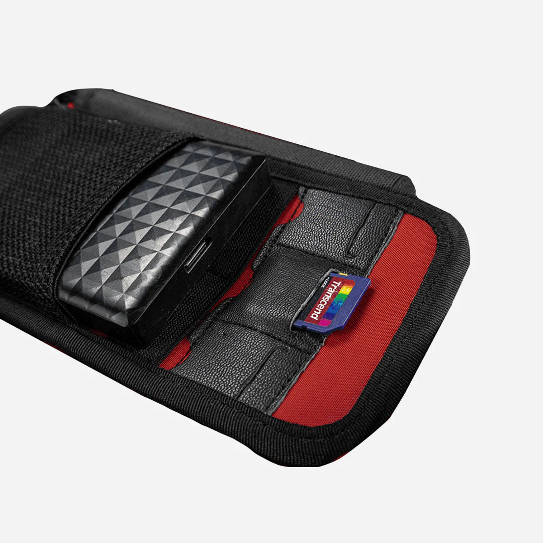 Carbonado EVA Hard Shell Protective Tech/Gadget Portable Organiser, Multi-Purpose Pouch and Travel Accessory,Black