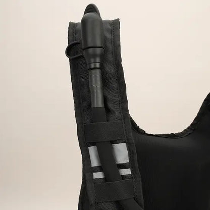 ROYAL ENFIELD WATER TRAIL BACKPACK WITH 2L HYDRATION BLADDER - BLACK