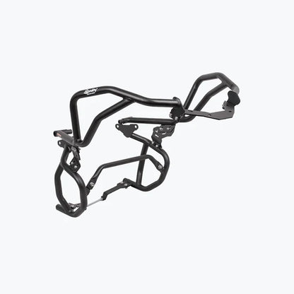 TVS APACHE RTX 300 RAPTOR CRASH GUARD UPPER & LOWER SET BLACK | LEGUNDARY CUSTOMS