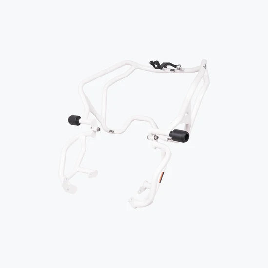 BMW F450 GS RAPTOR CRASHGUARD WHITE LEGUNDARY CUSTOM