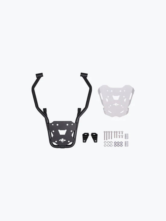KTM Adventure 390 (2025 model)/ 250 ADV/390 ADV R/390 ADV X+/390 ADV S 2025 GOPHER LUGGUAGE CARRIER SILVER| LEGUNDARY CUSTOMS