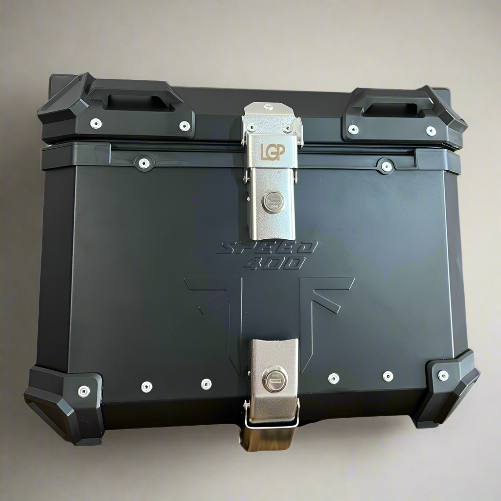 Triumph speed 400 LGP Premium Aluminium Top Box 45L - BLACK