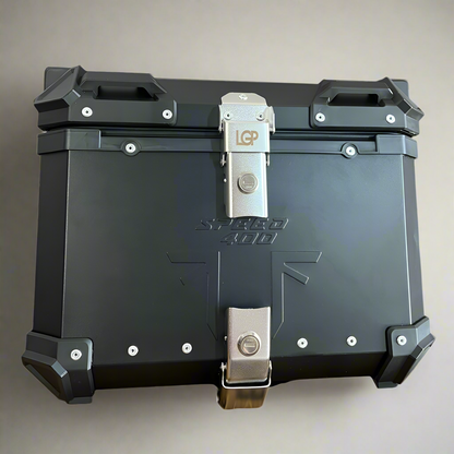 Triumph speed 400 LGP Premium Aluminium Top Box 45L - BLACK
