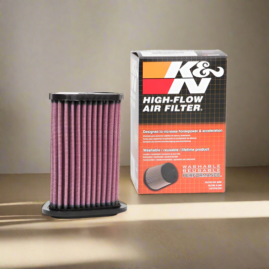 K&N RO-6518 Air Filter for Royal Enfield - Interceptor 650 / Continental GT 650 / Bear 650| High Performance, Premium, Air Filter