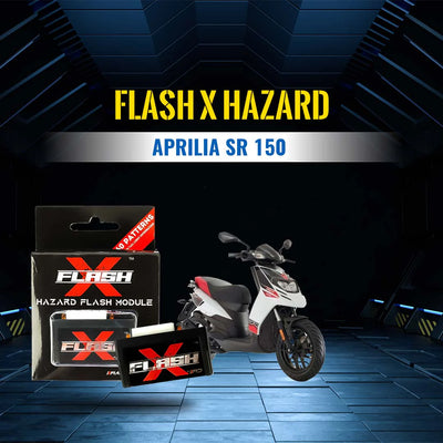 Aprilia SR 150 FlashX Hazard Flash Module, Blinker/Flasher for All Motorcycle & Scooters