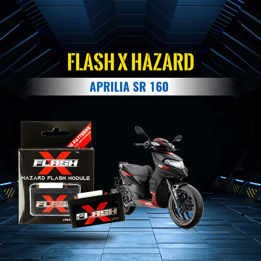 Aprilia SR 160 FlashX Hazard Flash Module, Blinker/Flasher for All Motorcycle & Scooters