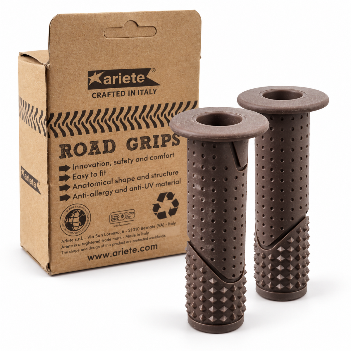 Ariete Road Grips – Premium Italian Motorcycle Handlebar Grips