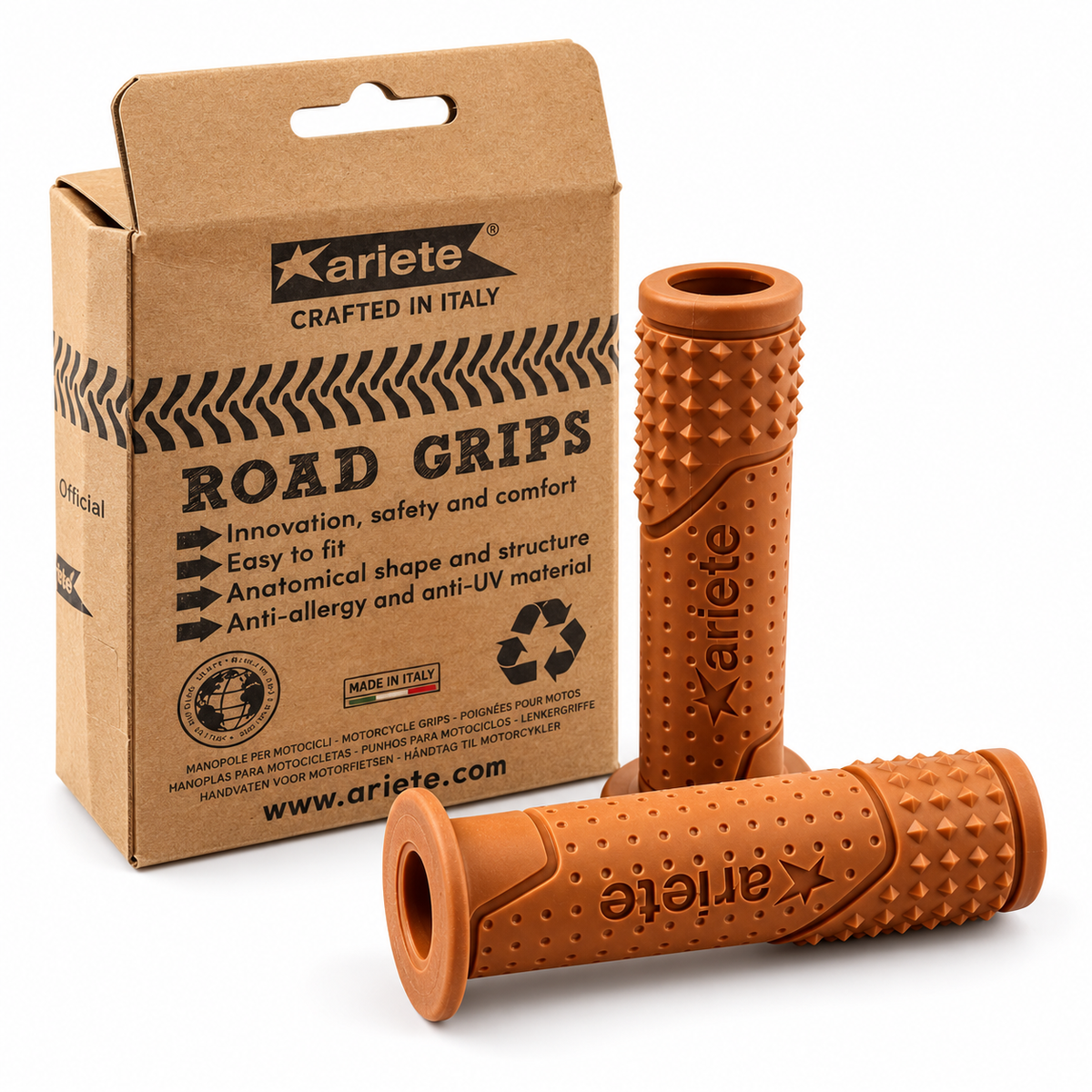 Ariete Road Grips – Premium Italian Motorcycle Handlebar Grips