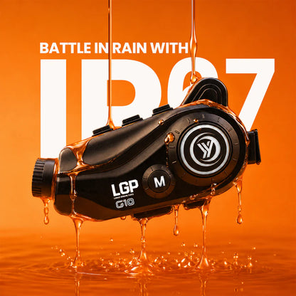 LGP G10 Bluetooth Camera Helmet Headset | 2K Action Camera