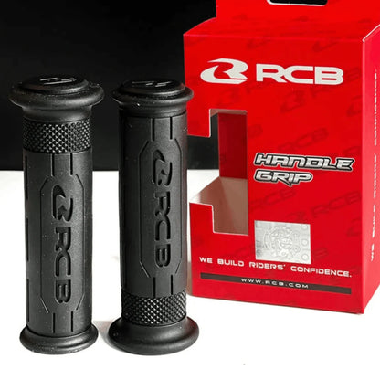 RCB ANTI SLIP | HG77 HANDLEBAR GRIP SET   BLACK RED | UNIVERSAL